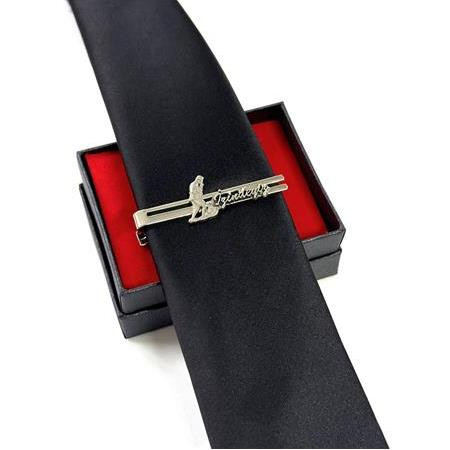 Atam (İzindeyiz) Yazılı Kutulu Kravat İğnesi