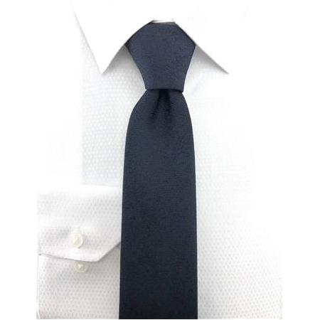 Lacivert Nokta Desenli Kravat