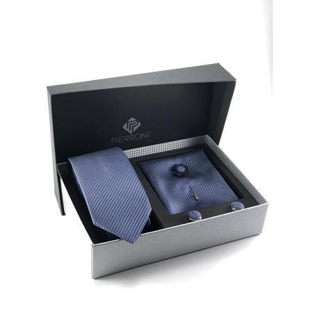 Mavi Kravat Ve 4 Lü Özel Hediye SETİ