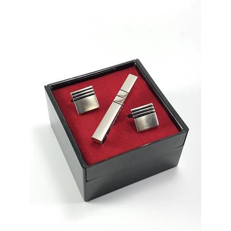 Kol Düğmesi Kravat İğnesi SET P1205